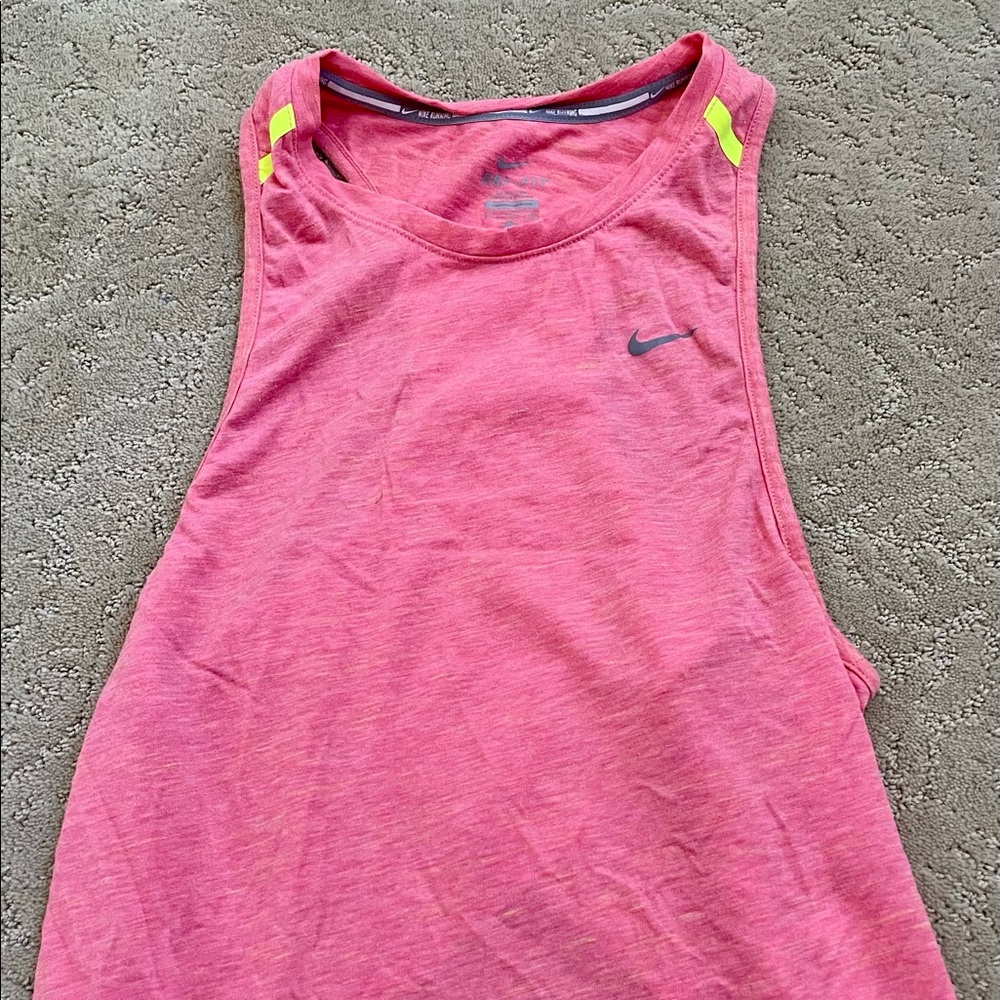 Nike open back racer back tank
